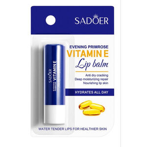 SADOER Evening Primrose Vitamin E Lip Balm - Brand New